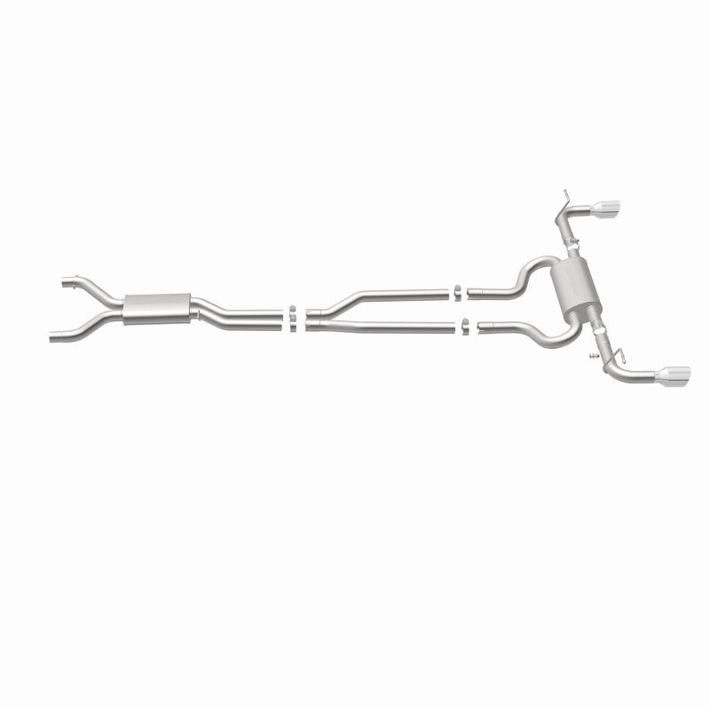Magnaflow 15085 - MAG15085 - MagnaFlow 07 Audi Q7 V8 4.2L Dual Split Rear Exit Stainless Cat-Back Perf Exhaust - Shipped in Europe - Tuningsupply.com