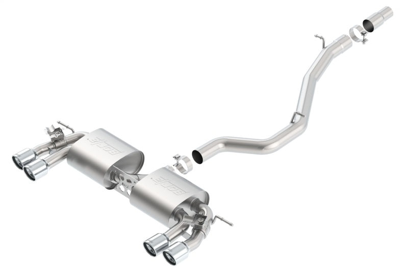 Borla 140643 - BOR140643 - Borla 2015 Volkswagen Golf-R 2.0L Turbo S-Type CB Exhaust - Shipped in Europe - Tuningsupply.com