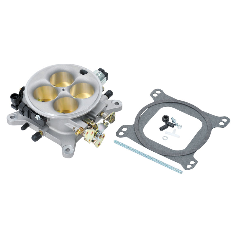 Edelbrock 4150 - EDE4150 - Edelbrock Throttle Body Victor EFI 4-Barrel 4150 Style Flange 1.75In Bores Die Cast - Shipped in Europe - Tuningsupply.com