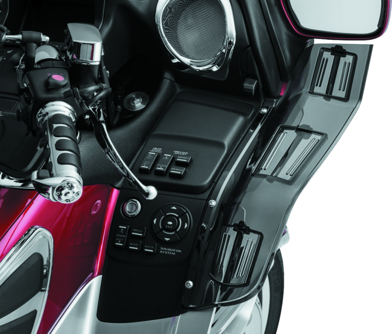 Kuryakyn 8939 - KUR8939 - Kuryakyn Dragon Wings 01-17 Honda GL1800 Models Smoke - Shipped in Europe - Tuningsupply.com