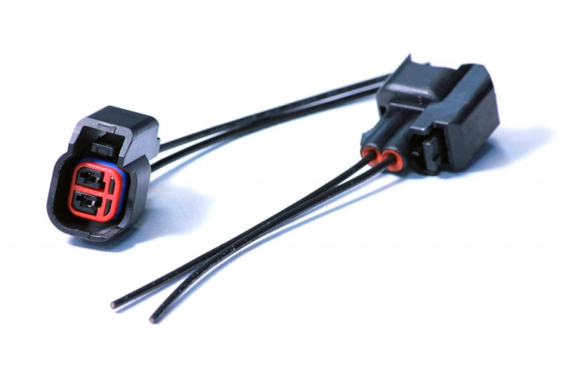 Injector Dynamics 94.0 - IDX94.0 - Injector Dynamics Universal Fuel USCAR Injector Female Connector Kit - Pigtail - Shipped in Europe - Tuningsupply.com