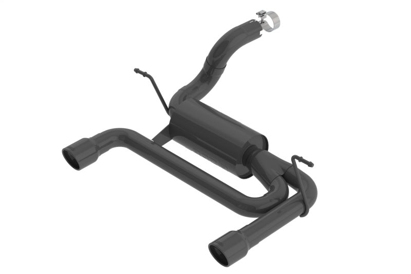 Borla 11956CB - BOR11956CB - Borla 2018 Jeep Wrangler JL/JLU 3.6L 2DR/4DR S-Type SS Axle Back Black Coated Exhaust w/3.5in Tips - Shipped in Europe - Tuningsupply.com