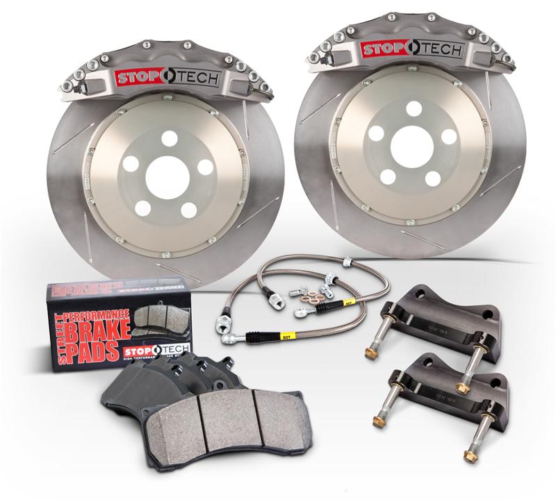 Stoptech 83.160.6D00.R1 - STO83.160.6D00.R1 - StopTech 08-13 BMW M3/11-12 1M Coupe Front BBK w/ ST-60 Trophy Calipers Slotted 380x35mm Rotors - Shipped in Europe - Tuningsupply.com