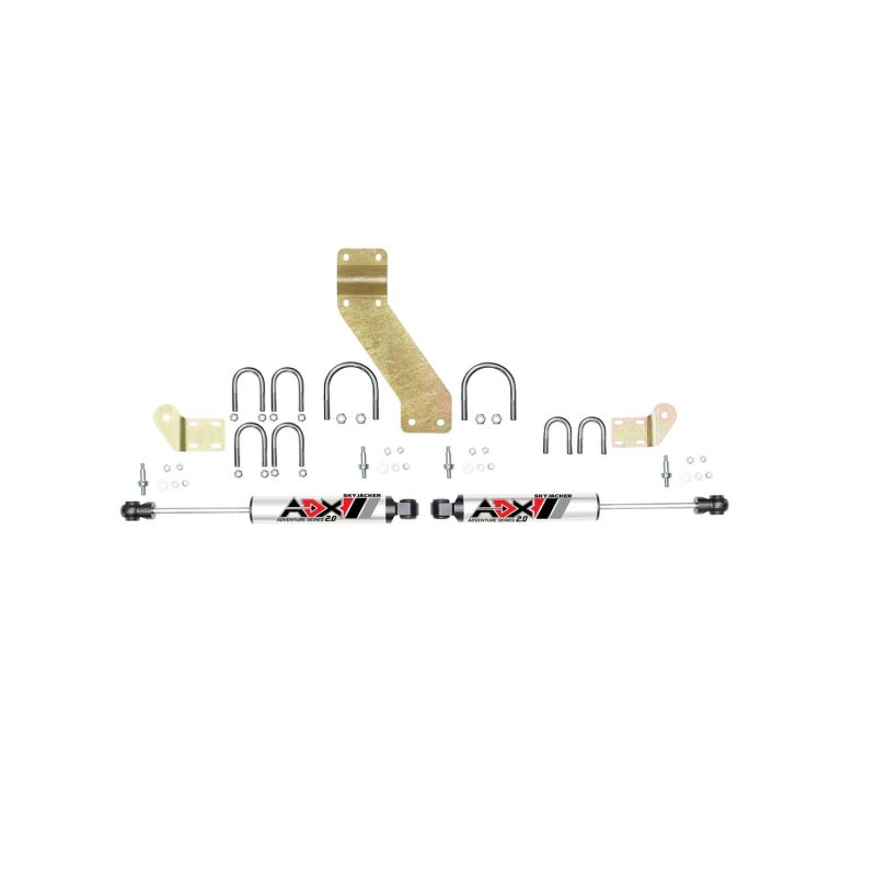 Skyjacker 2266 - SKY2266 - Skyjacker 66-77 Ford Bronco 4WD ADX 2.0 Dual Stabilizer Kit w/ CNC Machined Polished Alum. Cylinders - Shipped in Europe - Tuningsupply.com