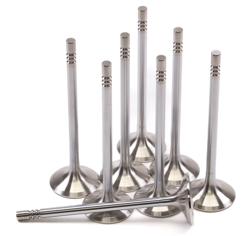 GSC Power Division 2151-8 - GSC2151-8 - GSC P-D Ford Mustang 5.0L Coyote Gen 1/2 31.75mm Head (STD) Chrome Polished Exhaust Valve - Set of 8 - Shipped in Europe - Tuningsupply.com