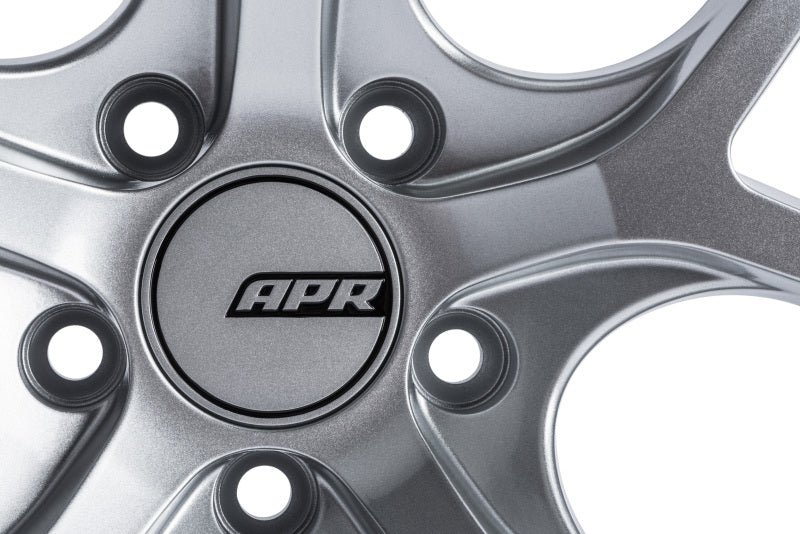 APR WHL00001 - APRWHL00001 - APR A01 Flow Formed - 19x8.5 - 5x112 - ET45 - 66.5mm Center Bore - Hyper Silver Wheel - Shipped in Europe - Tuningsupply.com