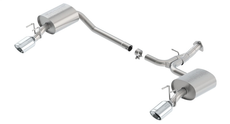 Borla 11949 - BOR11949 - Borla 16-17 Honda Accord Axle-Back S-Type Exh 2.25in To Muffler Dual 2.0in Out 4.25in x 3.5in Tip - Shipped in Europe - Tuningsupply.com