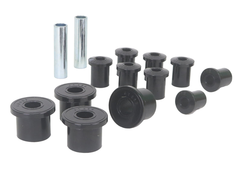 Whiteline W73829 - WHLW73829 - Whiteline 1981-1985 Jeep Scrambler Rear Leaf Spring & Shackle Bushings - Shipped in Europe - Tuningsupply.com