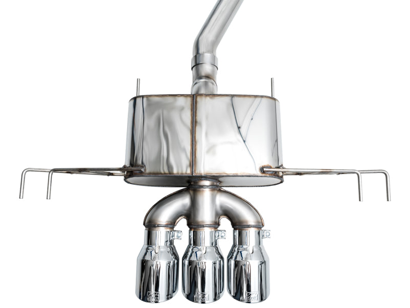AWE Tuning 3015-52287 - AWE3015-52287 - AWE Tuning 2023 Honda Civic Type R FL5 Touring Edition Exhaust w/ Triple Chrome Silver Tips - Shipped in Europe - Tuningsupply.com