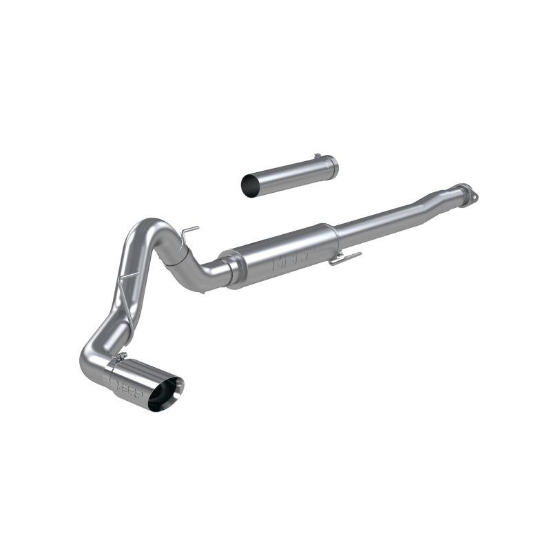 MBRP PS5209304 - MBRPS5209304 - MBRP 2021+ Ford F150 2.7L/3.5L/5.0L 4in T304 Stainless Steel Cat-Back - RACE VERSION - Shipped in Europe - Tuningsupply.com