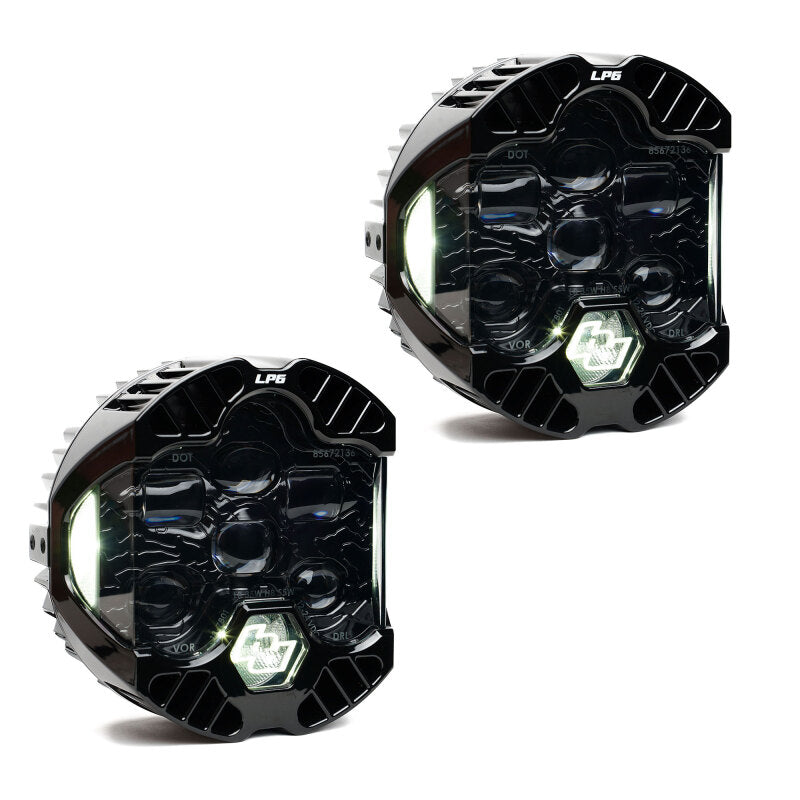 Baja Designs 187801 - BAJ187801 - Baja Designs DOT LP6 LED Auxiliary Light Pod (Clear DRL) - Pair - Shipped in Europe - Tuningsupply.com