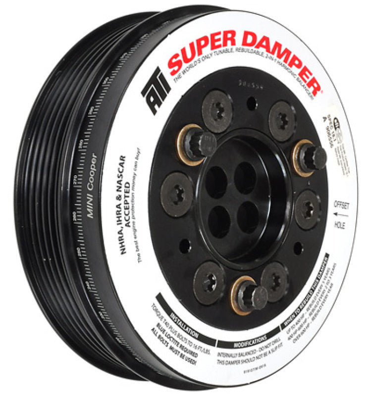 ATI ATI917999 - APPATI917999 - ATI Damper - Alum - Mini Cooper - B46/B48 - 3 Ring - Shipped in Europe - Tuningsupply.com