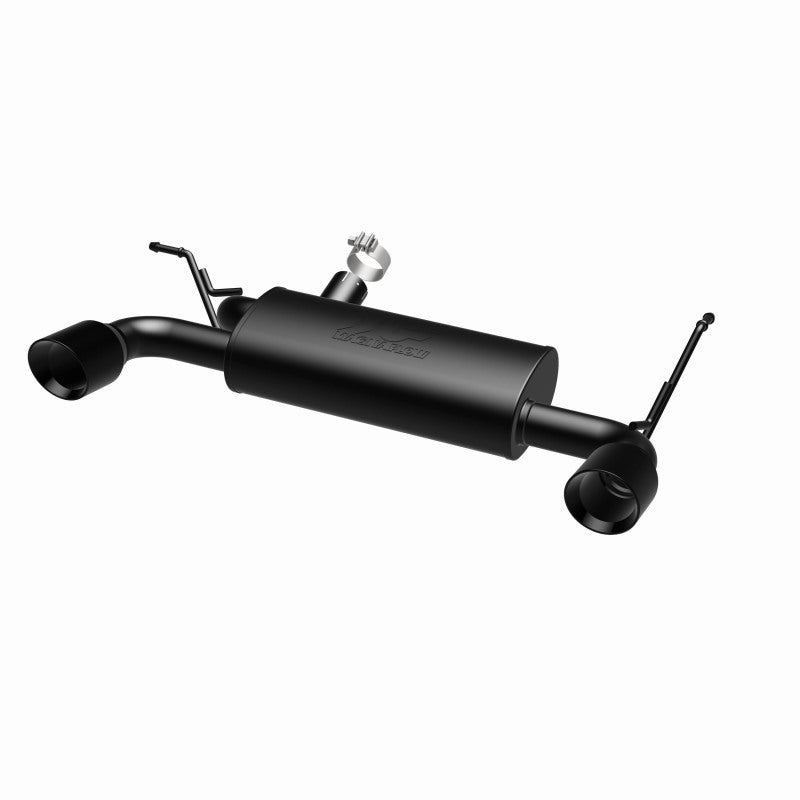 Magnaflow 15160 - MAG15160 - MagnaFlow 07-17 Jeep Wrangler JK 3.8/3.6L Dual Split Rear Exit Black Axle-Back Exhaust - Shipped in Europe - Tuningsupply.com