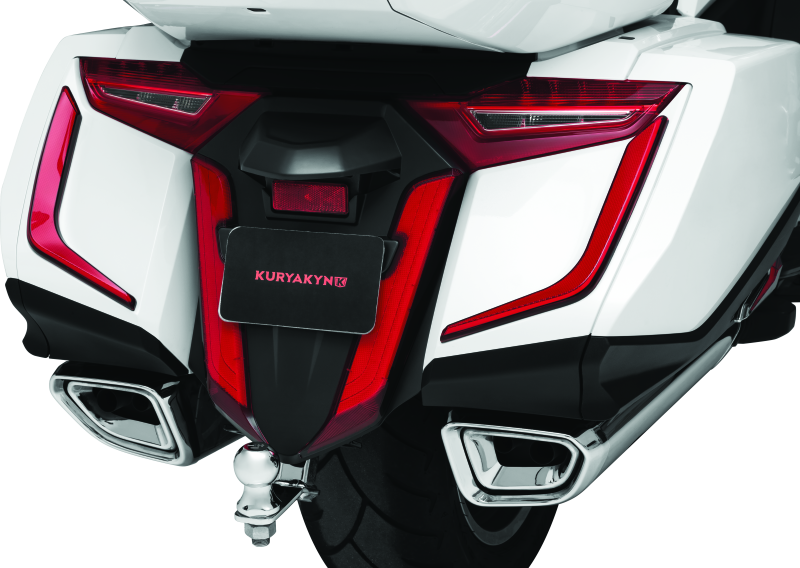 Kuryakyn 3259 - KUR3259 - Kuryakyn Omni L.E.D Rear Fender Cover 18-20 GL1800 Satin Black - Shipped in Europe - Tuningsupply.com