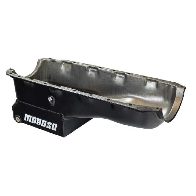 Moroso 20404 - MOR20404 - Moroso BBC Mark IV 8in Deep Stroker Oil Pan w/Sump Tray - Shipped in Europe - Tuningsupply.com