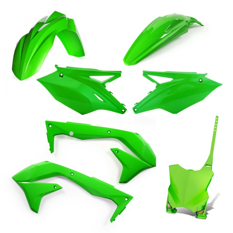 Cycra 1CYC-9418-72 - CYC1CYC-9418-72 - Cycra 16-18 Kawasaki KX450F 5 pc. Replica Body Kit - Green - Shipped in Europe - Tuningsupply.com