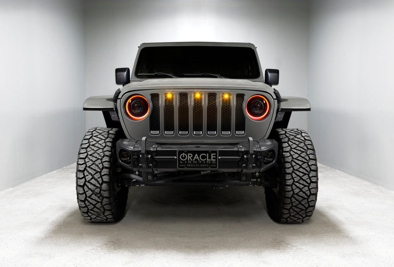 ORACLE Lighting 5839-335 - ORL5839-335 - Oracle Oculus Bi-LED Projector Headlights for Jeep JL/Gladiator JT - w/ BC1 Controller - Shipped in Europe - Tuningsupply.com