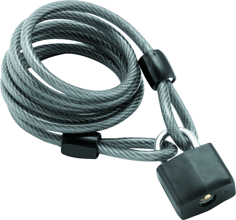BikeMaster 132204 - BKM132204 - Bully Lock Cable w/ Padlock - 10mm - Shipped in Europe - Tuningsupply.com