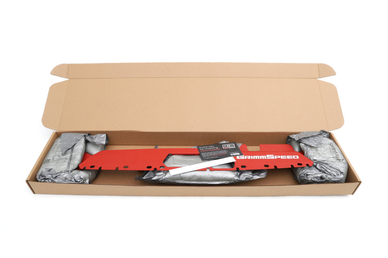 GrimmSpeed 096042 - GRM096042 - GrimmSpeed 15+ Subaru WRX/STI Radiator Shroud - Red - Shipped in Europe - Tuningsupply.com