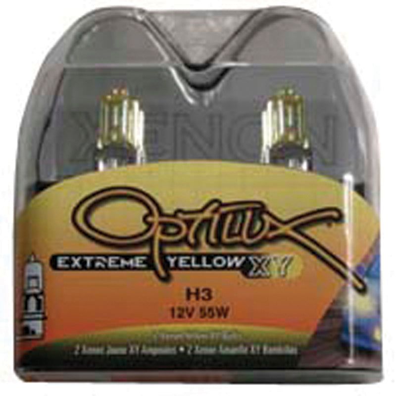 Hella LAH71070662 - HELLAH71070662 - Hella Optilux H3 12V/55W XY Extreme Yellow Bulb - Shipped in Europe - Tuningsupply.com