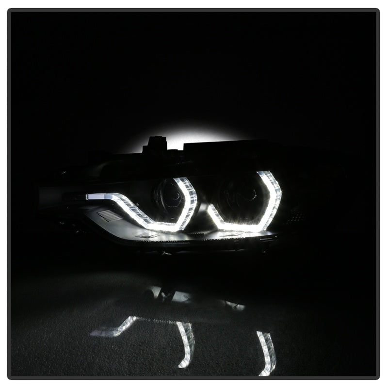 SPYDER 5086754 - SPY5086754 - Spyder 12-14 BMW F30 3 Series 4DR Projector Headlights - Black PRO-YD-BMWF3012-AFSHID-BK - Shipped in Europe - Tuningsupply.com