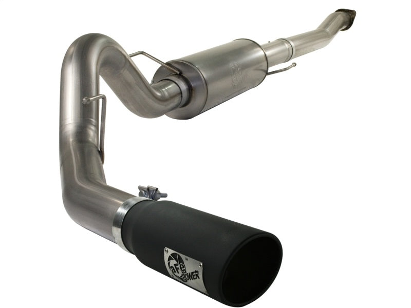 aFe 49-43041-B - AFE49-43041-B - aFe MACHForce XP Exhaust Cat-Back SS-409 4in Black Tip 11-12 Ford F-150 EcoBoost V6-3.5L (tt) - Shipped in Europe - Tuningsupply.com
