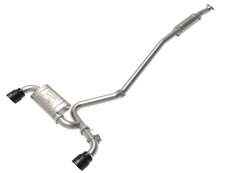 aFe 49-37033-B - AFE49-37033-B - aFe 22-23 Hyundai Kona N L4 2.0L(t) Takeda 3in 304 SS Cat-Back Exhaust System w/ Black Tips - Shipped in Europe - Tuningsupply.com