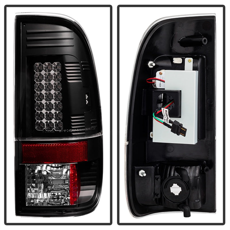 SPYDER 5003898 - SPY5003898 - Spyder Ford Super Duty 08-15 LED Tail Lights Black ALT-YD-FS07-LED-BK - Shipped in Europe - Tuningsupply.com
