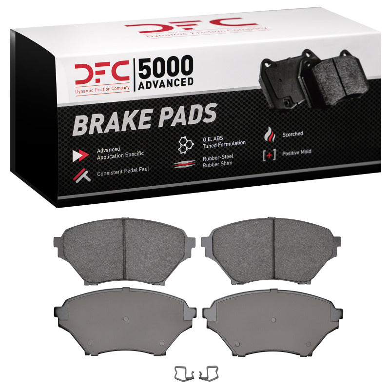DFC 1551-0890-00 - DFC1551-0890-00 - DFC 01-05 Mazda Miata Front 5000 Advanced Ceramic Brake Pads - Shipped in Europe - Tuningsupply.com