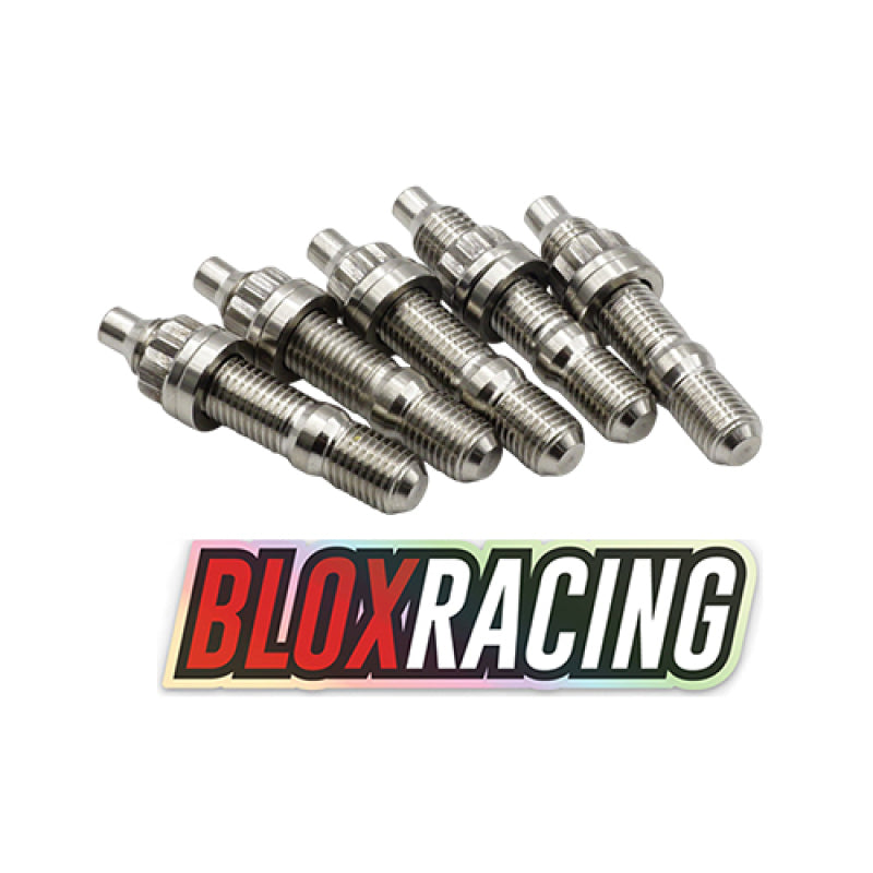 BLOX Racing BXFL-00310-5 - BLOBXFL-00310-5 - BLOX Racing Stainless Steel Exhaust Manifold Studs 5-Piece Set - M10x1.25 55mm - Shipped in Europe - Tuningsupply.com
