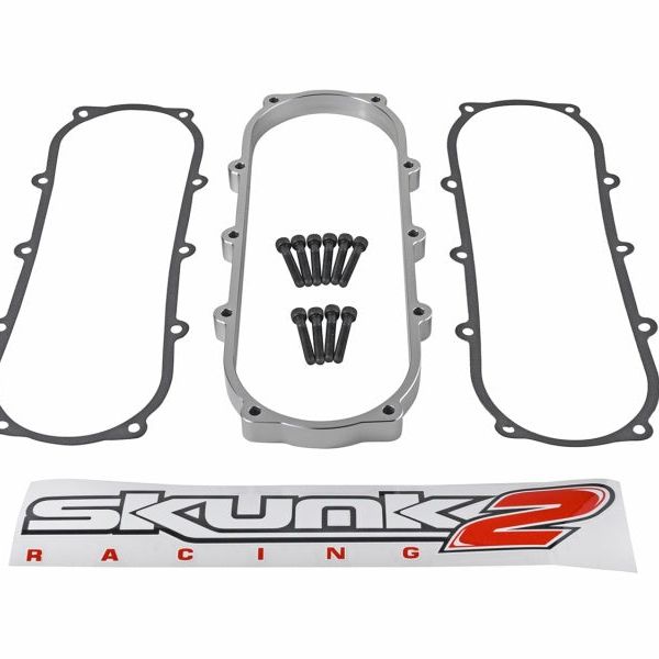 Skunk2 Racing 907-05-9100 - SKK907-05-9100 - Skunk2 Ultra Series Honda/Acura Silver Street Intake Manifold .5 Liter Spacer - Shipped in Europe - Tuningsupply.com