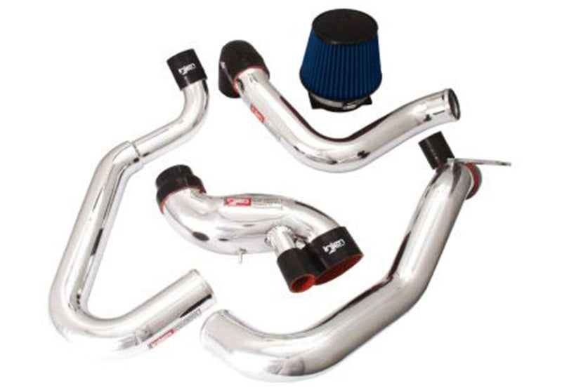 Injen SP1898P - INJSP1898P - Injen 03-06 Evo 8/9/MR Cast Aluminum Intake System w/ Full Intercooler Piping Polished Short Ram Int - Shipped in Europe - Tuningsupply.com