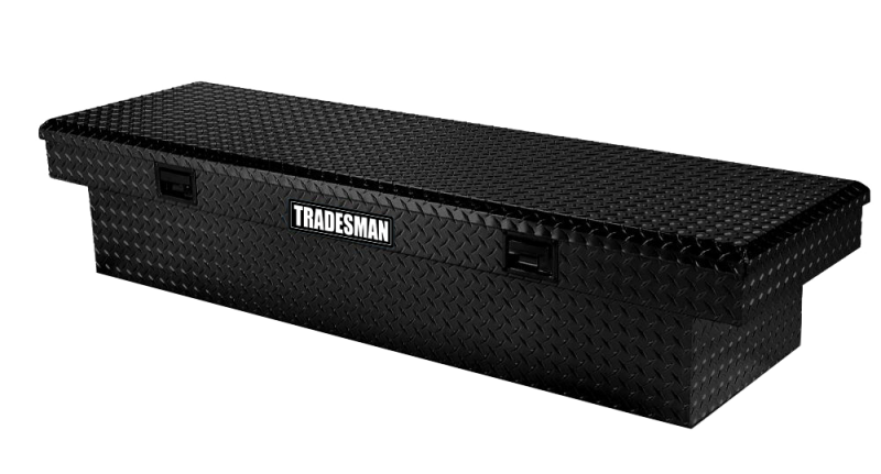 Tradesman - TRA7511101 - Tradesman Aluminum Economy Cross Bed Truck Tool Box (72in.) - Black - Shipped in Europe - Tuningsupply.com