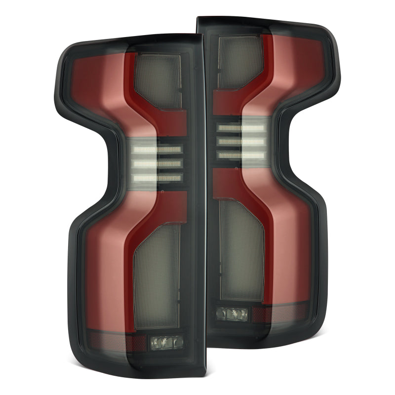 AlphaRex 620068 - ARX620068 - AlphaRex 19-24 Chevy Silverado 1500 / 20-24 2500HD/3500HD LUXX-Series LED Tail Lights Red - Shipped in Europe - Tuningsupply.com