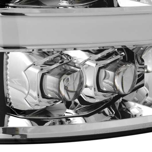 AlphaRex 880207 - ARX880207 - AlphaRex 07-13 Chevy 1500HD NOVA LED Proj Headlights Plank Style Chrm w/Activ Light/Seq Signal - Shipped in Europe - Tuningsupply.com