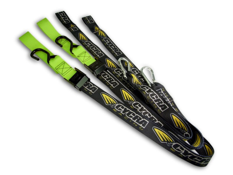 Cycra 1CYC-3081-72 - CYC1CYC-3081-72 - Cycra Tie Down Set - Green - Shipped in Europe - Tuningsupply.com