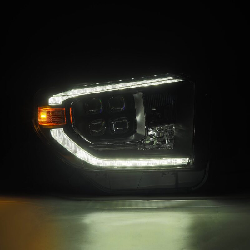 AlphaRex 880833 - ARX880833 - AlphaRex 14-21 Toyota Tundra NOVA-Series LED Proj Headlights Blk w/Actv Light & Seq. Sig + DRL - Shipped in Europe - Tuningsupply.com