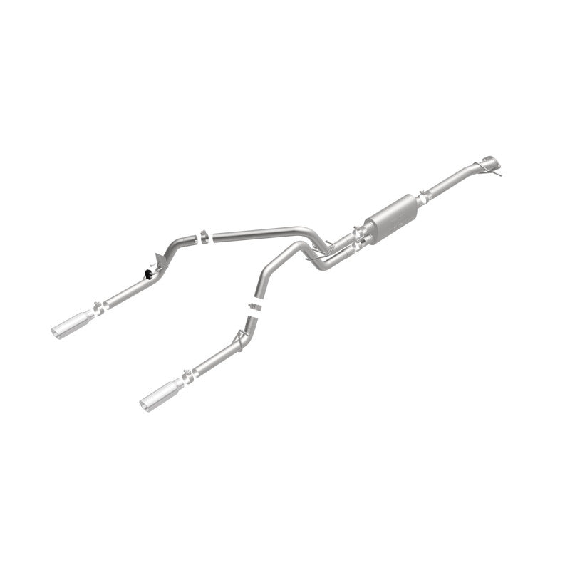 Magnaflow 19019 - MAG19019 - MagnaFlow Stainless Cat-Back Exhaust 2015 Chevy Colorado/GMC Canyon Dual Split Rear Exit 3.5in - Shipped in Europe - Tuningsupply.com
