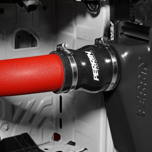 Perrin Performance PSP-ITR-441BK/RD - PERPSP-ITR-441BK/RD - PERRIN 22-25 Subaru WRX Front Mount Intercooler Kit (Red Tubes & Black Core) - Shipped in Europe - Tuningsupply.com