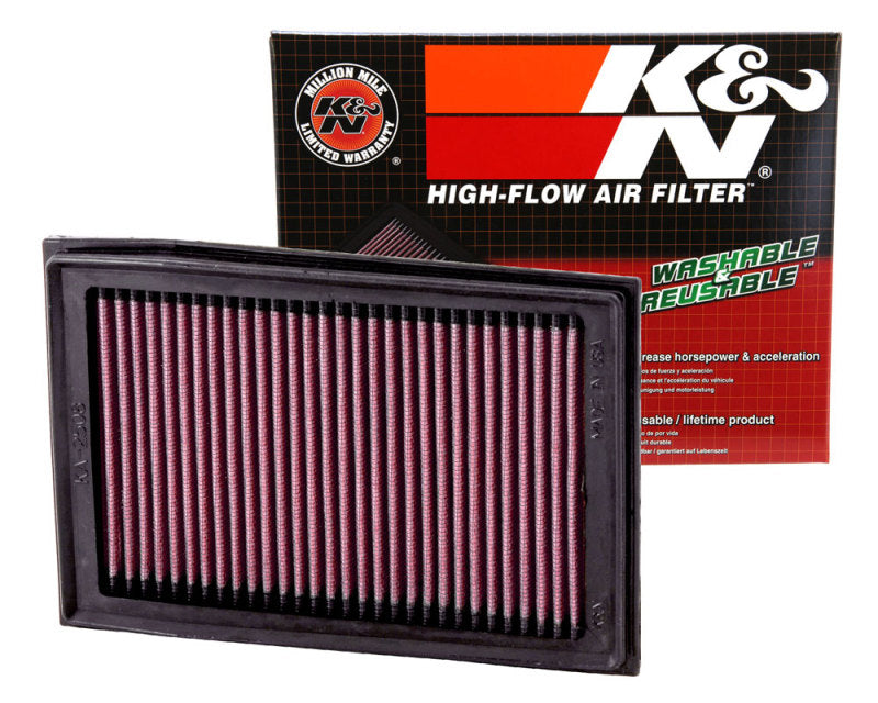 K&N Engineering KA-2508 - KNNKA-2508 - K&N 08-10 Kawasaki EX250R Ninja Replacement Air Filter - Shipped in Europe - Tuningsupply.com
