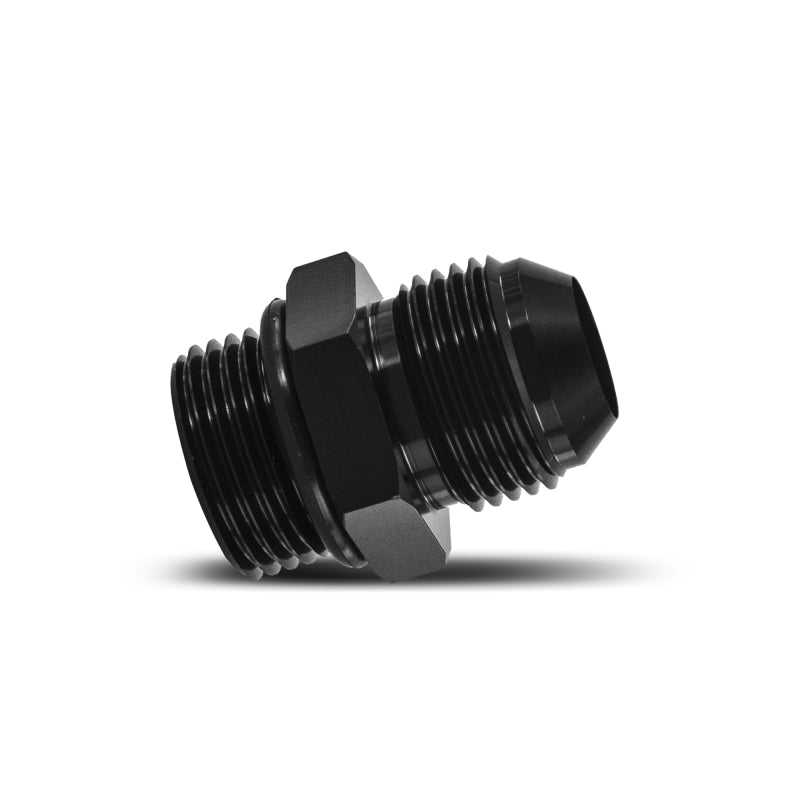 Mishimoto MMFT-10-10BK - MISMMFT-10-10BK - Mishimoto -10 ORB to -10AN Aluminum Fitting - Black - Shipped in Europe - Tuningsupply.com