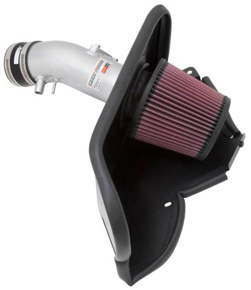 K&N Engineering 69-8618TS - KNN69-8618TS - K&N 12 Toyota Camry 3.5L V6 Silver Short Ram Typhoon Intake - Shipped in Europe - Tuningsupply.com