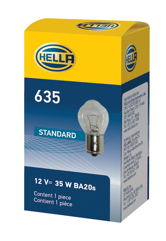 Hella LA635 - HELLA635 - Hella Bulb 635 12V 35W Ba20S B11 F2 (MOQ 10) - Shipped in Europe - Tuningsupply.com