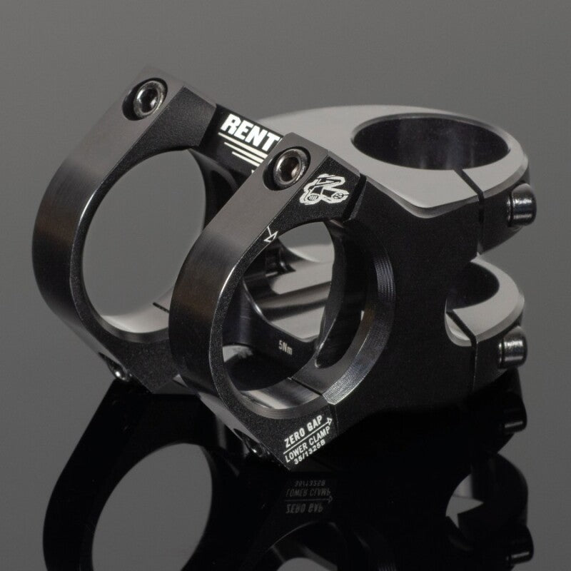 Renthal STM128-01-005-01 - RENSTM128-01-005-01 - Renthal V2 Apex Stem 35 x 50 mm. - Black/Black - Shipped in Europe - Tuningsupply.com