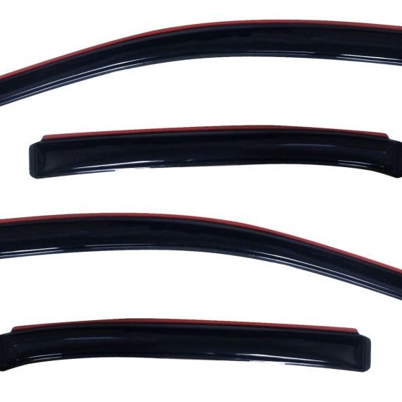 AVS 194194 - AVS194194 - AVS 10-18 Ford Taurus Ventvisor In-Channel Front & Rear Window Deflectors 4pc - Smoke - Shipped in Europe - Tuningsupply.com