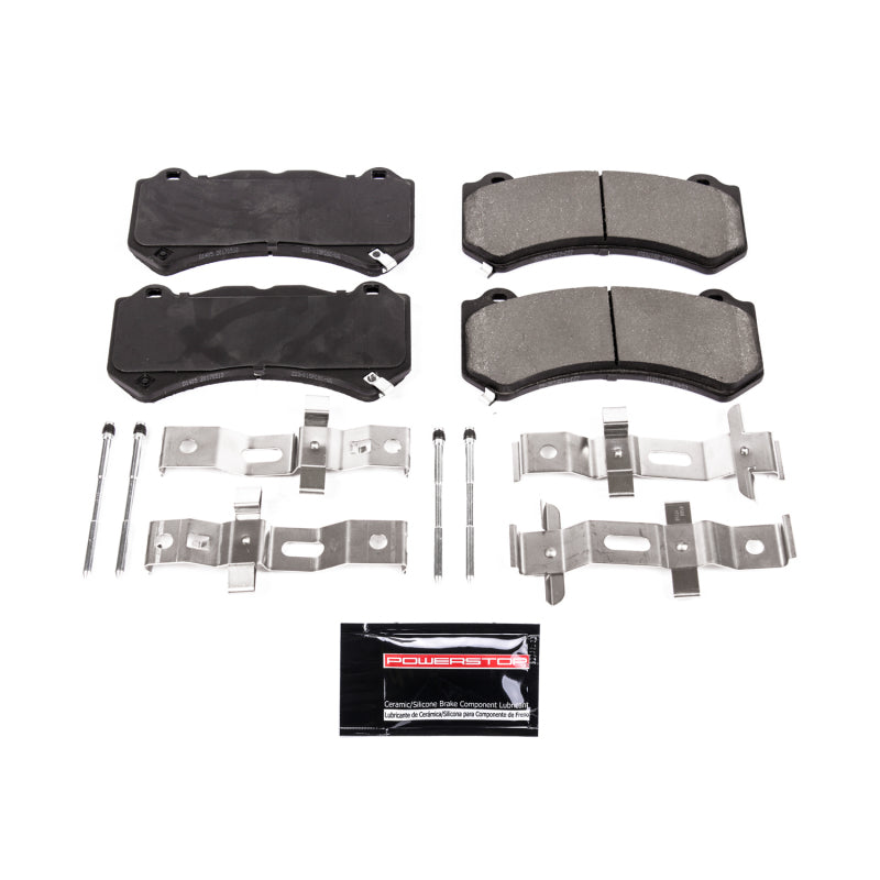 PowerStop Z23-1405 - PSBZ23-1405 - Power Stop 16-19 Cadillac ATS Front Z23 Evolution Sport Brake Pads w/Hardware - Shipped in Europe - Tuningsupply.com