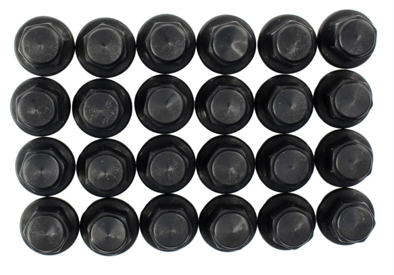 Ford Racing M-1012K-F15B - FRPM-1012K-F15B - Ford Racing M14 x 1.5 Black Lug Nut - Set of 24 - Shipped in Europe - Tuningsupply.com