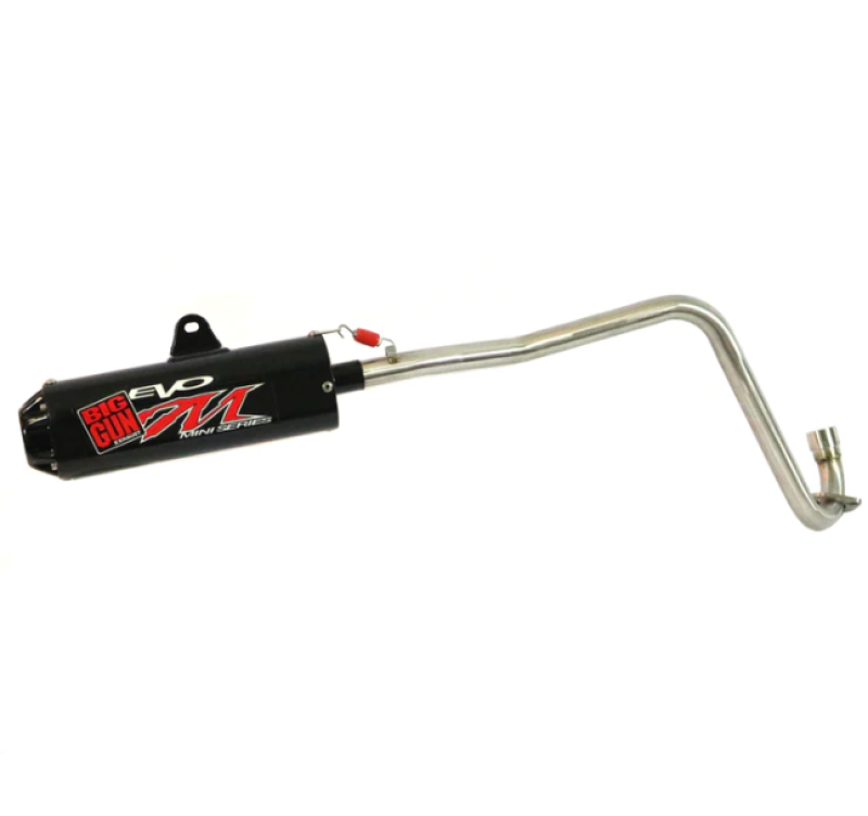 Big Gun - BIG10-1513-BK - Big Gun 00-23 Honda XR/CRF 50 Evo M Series Black Out Full System Exhaust - Shipped in Europe - Tuningsupply.com
