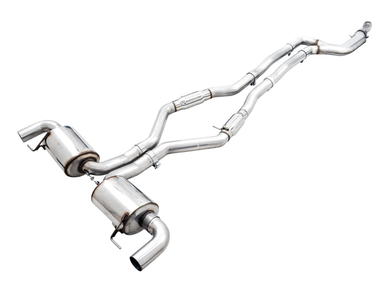 AWE Tuning 3015-11060 - AWE3015-11060 - AWE Tuning 2019+ BMW M340i (G20) Resonated Touring Edition Exhaust (Use OE Tips) - Shipped in Europe - Tuningsupply.com