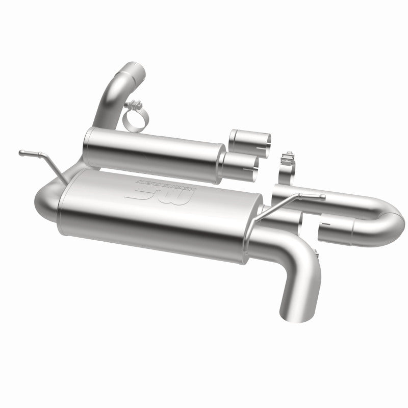 Magnaflow 19620 - MAG19620 - MagnaFlow 18-23 Jeep Wrangler JL 2.0L/3.6L Overland Series Axle-Back Exhaust - Shipped in Europe - Tuningsupply.com